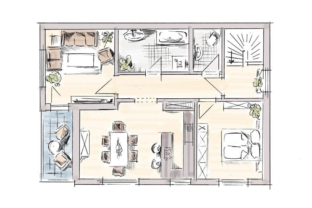 Ferienwohnung Monika Goldkronach Luaran gambar